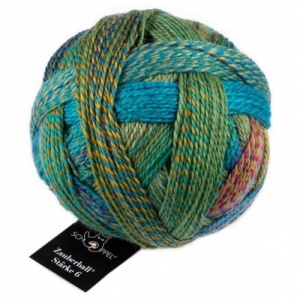 Zauberball Strke 6 yarn 150g - Deep water 2404
